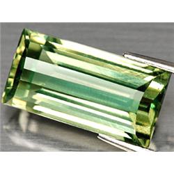 9.55ct RARE Marvelous Baguette Natural Green Amethyst VVS RETAIL $1350 (GEM-4997)