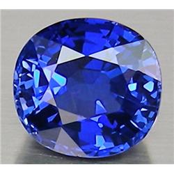 2.7mm Radiant Round Natural Violet Blue Tanzanite VVS RETAIL $250 (GEM-4610R)