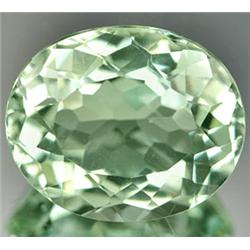 3.54ct RARE Clean Natural Green Amethyst FLAWLESS RETAIL $800 (GEM-7015)