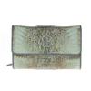 Image 1 : Ladies Light Gray Crocodile Wallet (ACT-011)