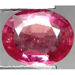 1.38ct RARE Top AAA Pink Sapphire Nigeria VS Oval Cut  RETAIL $1450 (GEM-7142)