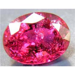 1.20ct. Natural Pink Tourmaline Nigeria Oval RETAIL $1000 (GEM-0342)