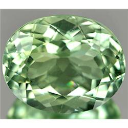 5.05ct RARE Delightful Natural Green Amethyst Unheated Gem VVS RETAIL $1150 (GEM-7023)
