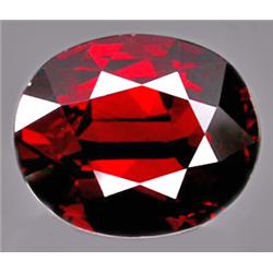 5.7ct RARE Unheated Top Red Spessartite Garnet AAA Big FLAWLESS RETAIL $3200 (GEM-4967)