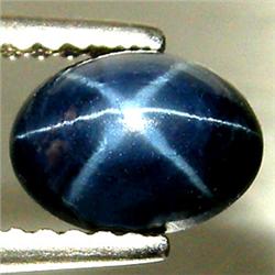 .8ct. Round Natural Blue Star Sapphire RETAIL $ (GMR-0217)