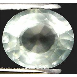 2.10ct RARE Oval Cut Mozambique Light Blue Green Aquamarine VS RETAIL $1950 (GEM-7619)