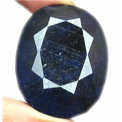 170ct Museum Size Elegant Natural Blue Sapphire Gem RETAIL $14000 (GEM-7748)