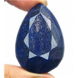 106ct Huge Astonishingly Golden Royal Blue Sapphire Gemstone RETAIL $8500 (GEM-7745)
