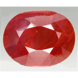 12.00ct RARE Oval Cut Red Orange Padparascha Sapphire VS RETAIL $8500 (GEM-7276)