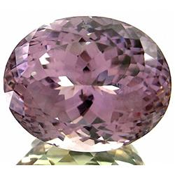 49.55ct RARE 100% Natural Gray Pink Kunzite VVS RETAIL $15500 (GEM-7837)