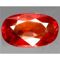 1.28ct RARE Oval Cut Orange Red Padparascha Sapphire VS RETAIL $1350 (GEM-7284)