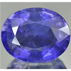 3.63ct RARE Eye-Catching Natural Violet Blue Iolite Gem VS RETAIL $2450 (GEM-7634)