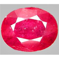 2.88ct RARE Top AAA Mozambique Blood Red Ruby VS Oval Cut  RETAIL $2350 (GEM-7399)