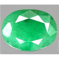 1.35ct VERY RARE Natural Green Colombian Emerald Gemstone CLEAN RETAIL $1750 (GEM-7821)