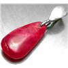 Image 1 : 10.68ct Top AAA Natural Red Ruby Pendant RETAIL $1850 (JEW-1199)