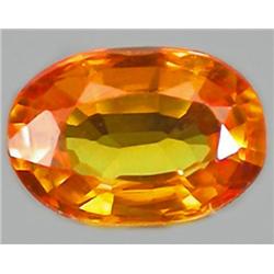 1.10ct RARE Intense  Golden Sapphire Ceylon Heated VVS RETAIL $1250 (GEM-7718)