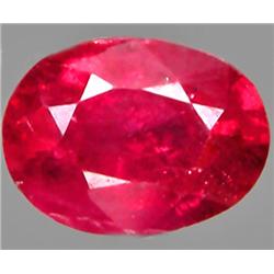 1.24ct RARE Top AAA Pink Red Ruby Mogok VS RETAIL $1225 (GEM-7622)