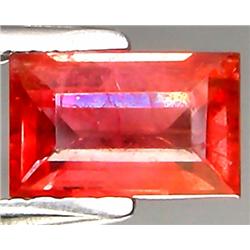 1.19ct RARE Baguette Cut Padparascha Sapphire Nigeria VS RETAIL $1050 (GEM-7539)