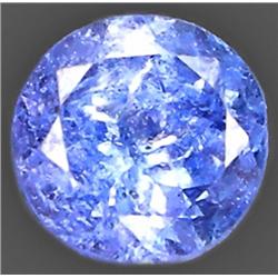 0.65ct VERY RARE  Round Cut Top AAA Blue Natural Tanzanite VS/SI RETAIL $750 (GEM-7526)