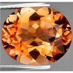 8.38ct RARE Oval Cut Top AAA Imperial Topaz VVS RETAIL $6050 (GEM-7614)