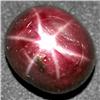 Image 1 : 4.04ct RARE Oval Cab 6 Rsas 100% Natural  Rich Red Star Ruby RETAIL $2150 (GEM-7566)