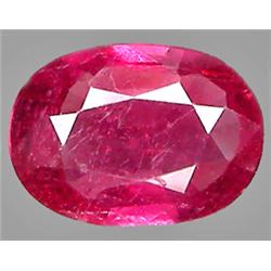 1.61ct RARE Top AAA Mozambique Pink Red Ruby VS Oval Cut  RETAIL $1450 (GEM-7371)