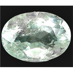 2.21ct RARE Oval Cut Mozambique Light Blue Green Aquamarine VS RETAIL $1550 (GEM-7396)