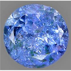 0.57ct VERY RARE  Round Cut Top AAA Blue Natural Tanzanite VS/SI RETAIL $700 (GEM-7438)