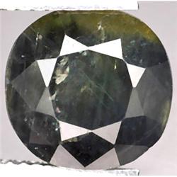 6.42ct RARE Oval Cut Top AAA Blue Black Sapphire RETAIL $5500 (GEM-7364)