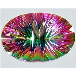 34.92ct Excellent Rainbow Color Mystic Topaz FLAWLESS RETAIL $1850 (GEM-7626)