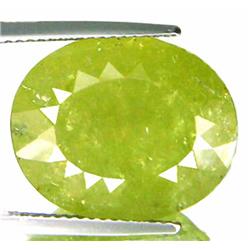 16.86ct VERY RARE Dazzling AAA Horsetail Green Demantoid Garnet CLEAN RETAIL $25000 (GEM-7830)