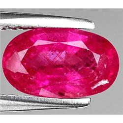 1.82ct RARE Top AAA Pink Red Ruby Mogok VS Oval Cut  RETAIL $1650 (GEM-7446)