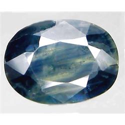 3.54ct RARE Oval Cut Top AAA Blue Black Sapphire RETAIL $3950 (GEM-7310)