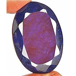 136ct Museum Size Huge Natural African Blue Sapphire RETAIL $9500 (GEM-7504)