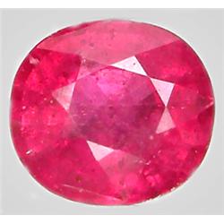 1.84ct RARE Top AAA Pink Red Ruby Mogok VS Oval Cut  RETAIL $1950 (GEM-7458)