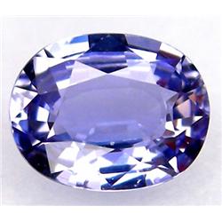1.42ct VERY RARE  Blazing AAA Top Purplish Blue Tanzanite Block D FLAWLESS RETAIL $6000 (GEM-7803)