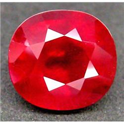 4.91ct RARE Gorgeous Top Blood Red Madagascar Ruby AAA CLEAR CLEAN RETAIL $4550 (GEM-7668)