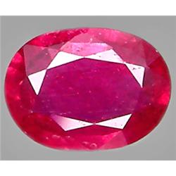 1.27ct RARE Top AAA Pink Red Ruby Mogok VS Oval Cut  RETAIL $1325 (GEM-7450)