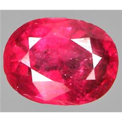 1.46ct RARE Top AAA Pink Red Ruby Mogok VS Oval Cut  RETAIL $1650 (GEM-7474)
