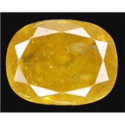 .22ct RARE Oval Cut Unheated Yellow Diamond RETAIL $1350 (GEM-7530)