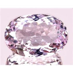 22ct RARE Sparkle Sweet Pink Natural Kunzite Unheated AAA FLAWLESS RETAIL $8000 (GEM-7667)