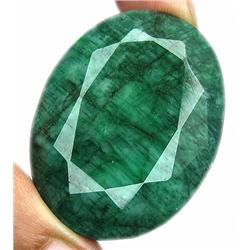 140ct Desirable & Unique Color Huge Green S. American Emerald Gem RETAIL $12500 (GEM-7739)
