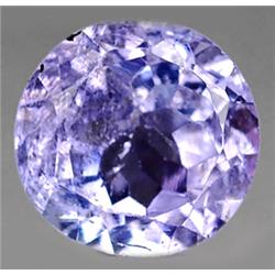 0.56ct VERY RARE  Round Cut Top AAA Blue Natural Tanzanite RETAIL $675 (GEM-7346)