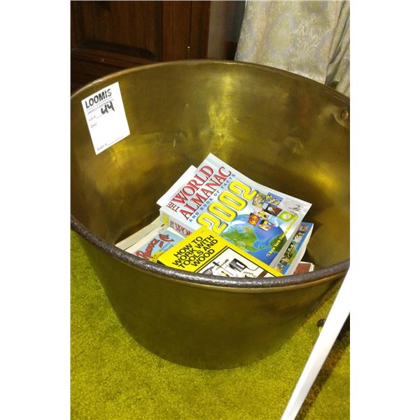 REFINISHED BRASS KETTLE