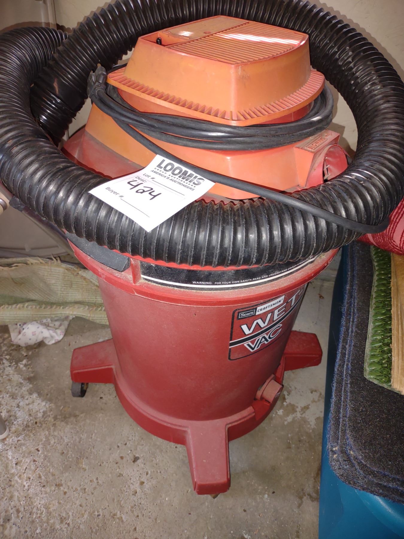 CRAFTSMAN WET/DRY VAC / WORKS