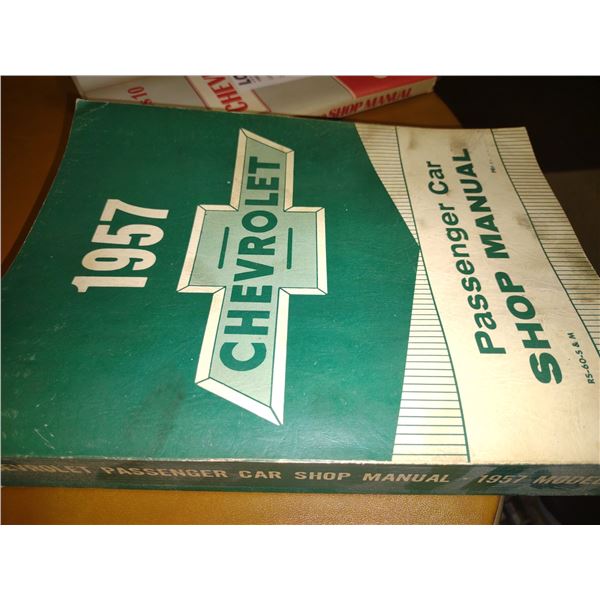 1957 CHEVROLET PASSENGER CAR SHOP MANUAL, LIKE-NEW