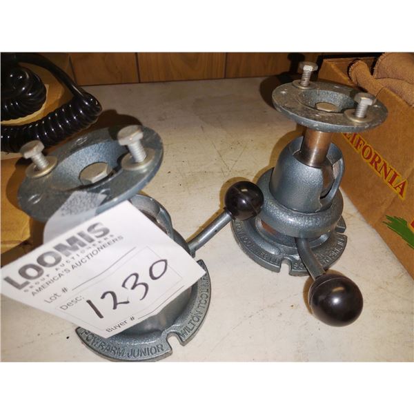 PAIR OF WILTON POW-R-ARMS (COST $200.00+ EA. NEW)