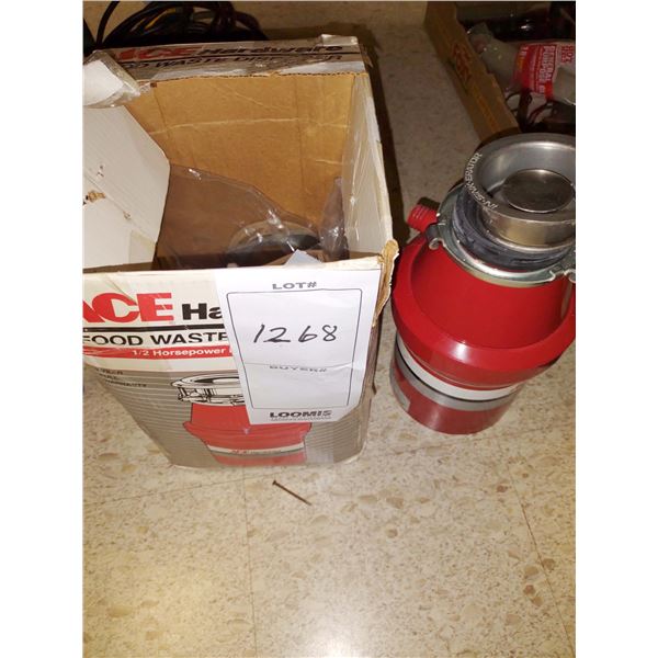 ACE HARDWARE FOOD WASTE SINK DIPOSER