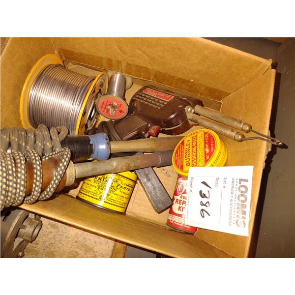 SOLDERING TOOLS & SOLDER
