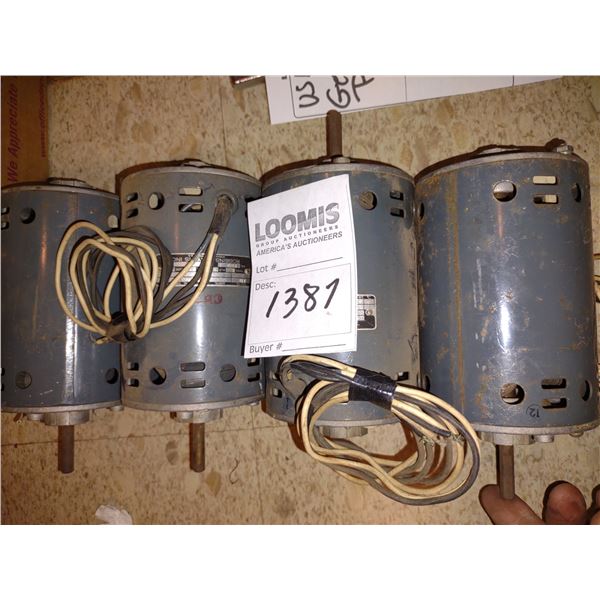 FOUR ROBBINS & MEYERS ELECTRIC MOTORS